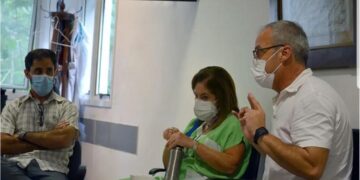 Hospital Iriarte de Quilmes: Reunión con directivos y autoridades ministeriales