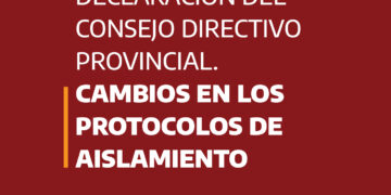 Comunicado de CICOP sobre la resoluciones del Ministerio de Salud provincial y del COFESA