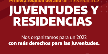 Se realizará la primera reunión del año de la Secretaría de Juventudes y Residencias