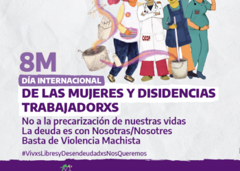 8M Día Internacional de Mujeres y Disidencias Trabajadorxs: CICOP moviliza al Congreso y adhiere al Paro Internacional