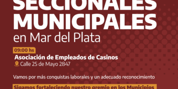 Encuentro de Seccionales Municipales en Mar del Plata