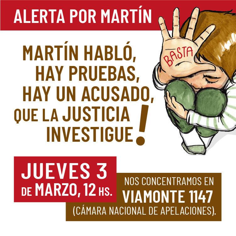 Alerto por Martín