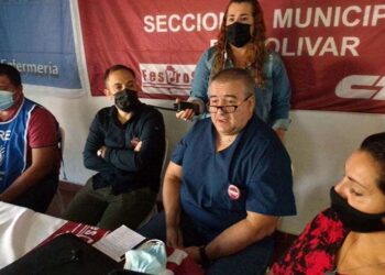Lxs trabajadorxs de la salud de Bolívar apuestan al diálogo para avanzar en sus reclamos