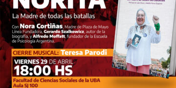 Reprogramado - Presentación del Libro NORITA