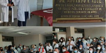Emotivo Homenaje al Dr. Eduardo Alul en el Hospital Gandulfo 