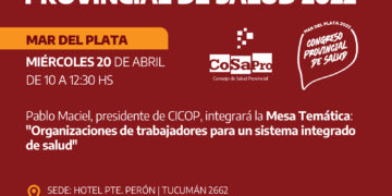 CICOP EN EL CONGRESO PROVINCIAL DE SALUD 2022