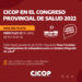 CICOP EN EL CONGRESO PROVINCIAL DE SALUD 2022