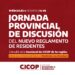 Miércoles 4/5: Jornada Provincial de Discusión del Nuevo Reglamento de Residentes