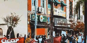 Contundente Paro y Movilización de CICOP Tigre