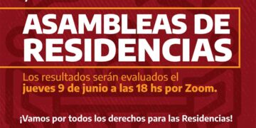 La Secretaría de Juventudes y Residencias convoca a Asambleas de Residencias