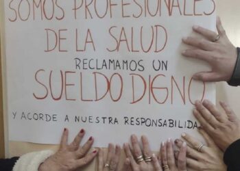 Con 100% de acatamiento, se cumplen las 48 hs de paro de lxs profesionales de la salud del partido de Ramallo