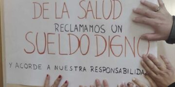 Con 100% de acatamiento, se cumplen las 48 hs de paro de lxs profesionales de la salud del partido de Ramallo