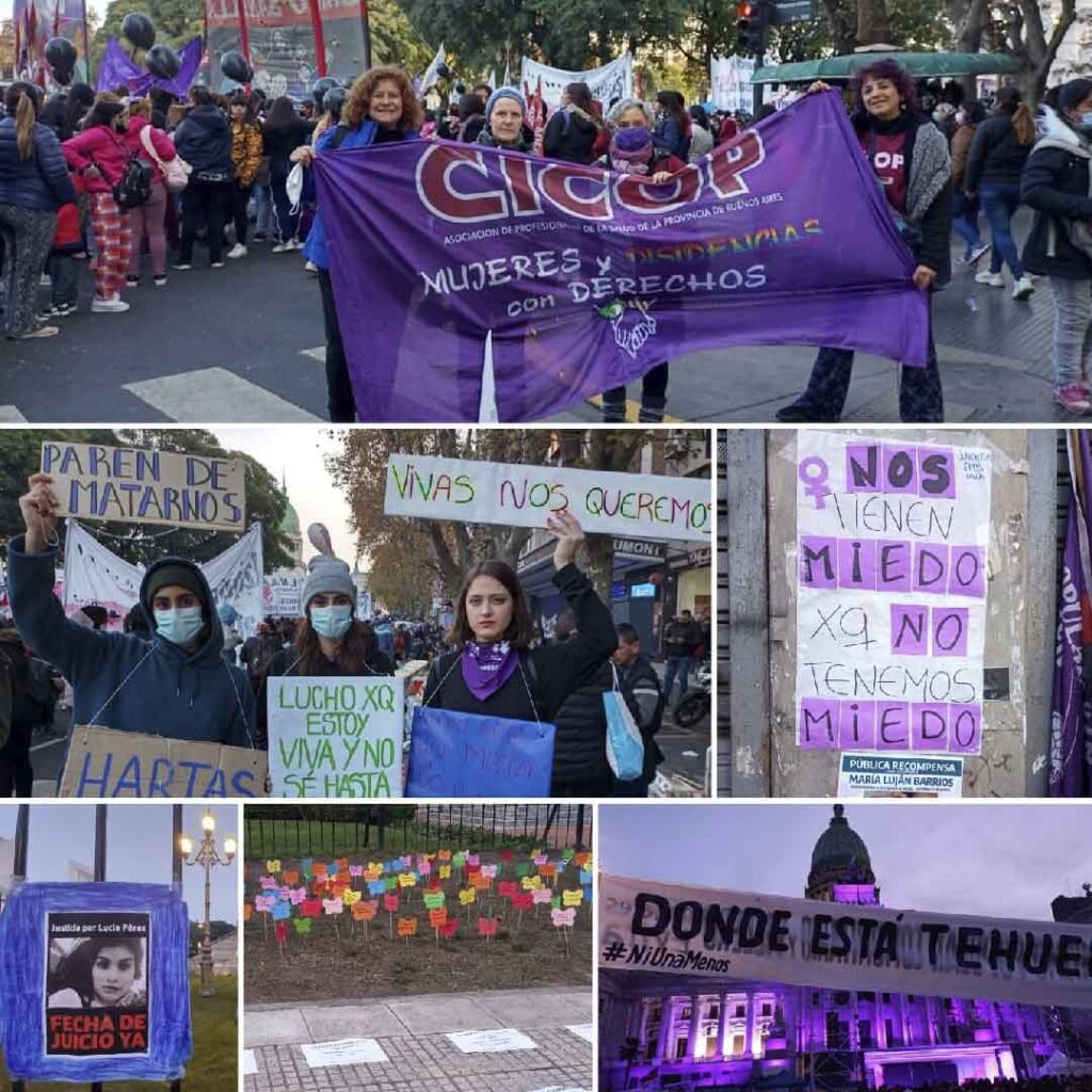 El día viernes 3 de junio, una vez más, CICOP asumió el compromiso de estar en las calles porque creemos que es el lugar donde se sostienen los reclamos y las luchas, exigiendo al Estado políticas públicas que impliquen un abordaje integral de las situaciones de violencia, con recursos y presupuesto acorde.