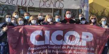 CICOP llevó su apoyo a lxs compañerxs de la Seccional Ramallo