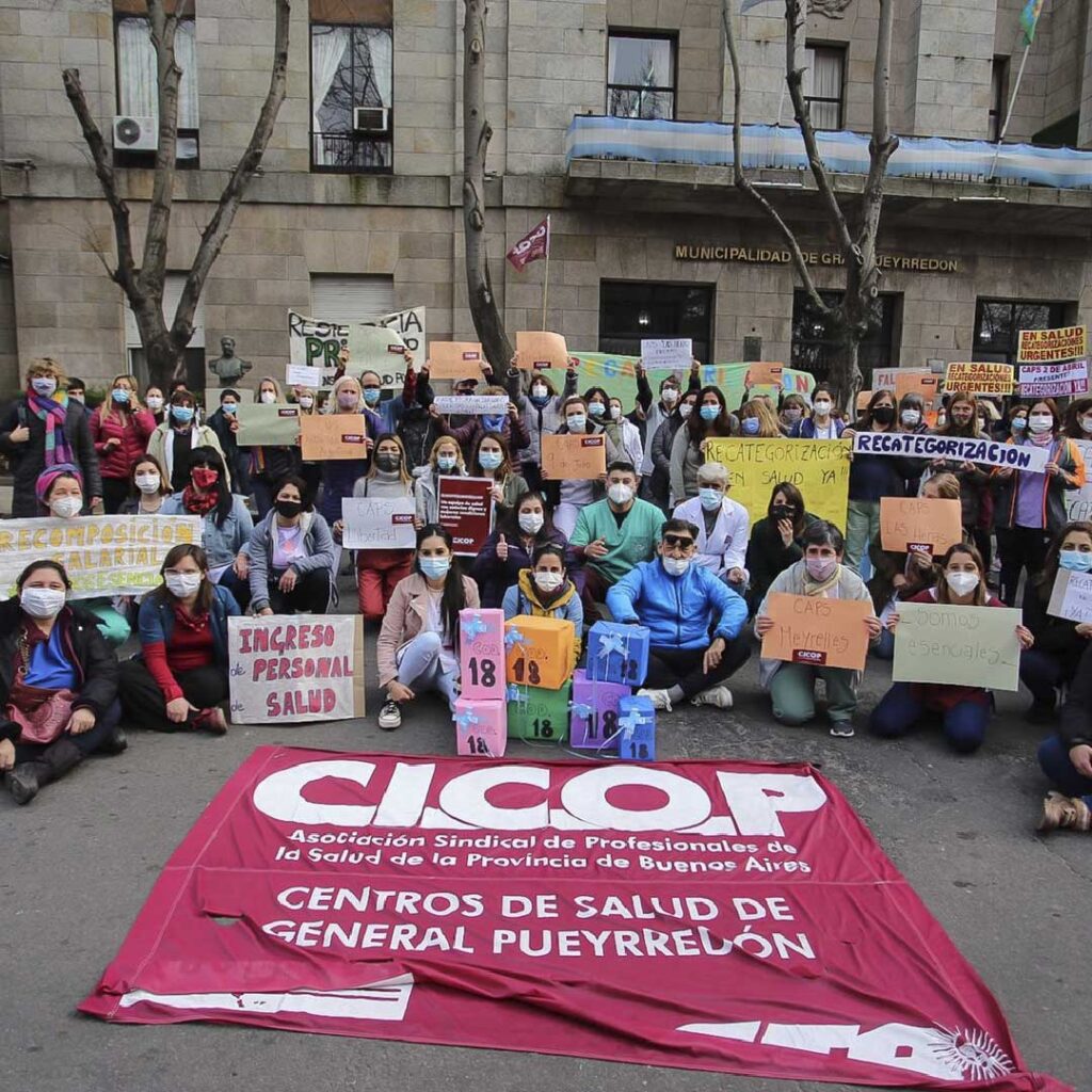 La Seccional de CICOP del Municipio de General Pueyrredón celebró hoy la recategorización de más de 480 trabjadorxs de la salud, la cual se concretó, recientemente, a través de la homologación del Acta N° 42 de la Junta de Ascensos y Calificaciones.