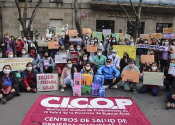 Producto de la lucha, CICOP MGP logró la recategorización de más de 480 trabajadorxs de la salud
