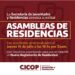 La Secretaría de Juventudes y Residencias convoca a Asambleas de Residencias