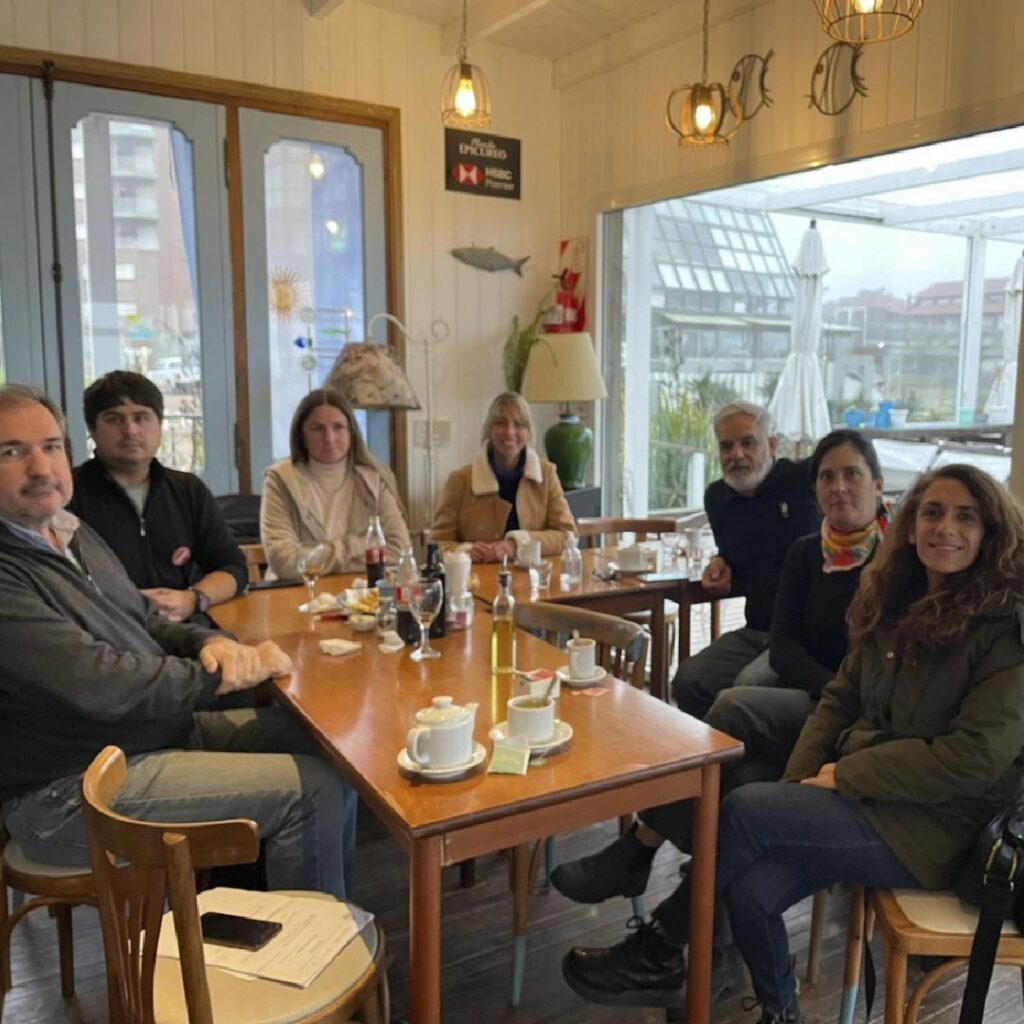 Reunión con las Seccionales Municipales de Pinamar y Mar del Plata