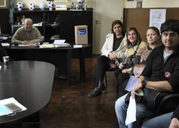 Importante reunión con el Intendente de Mar Chiquita