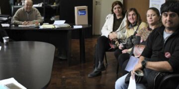 Importante reunión con el Intendente de Mar Chiquita