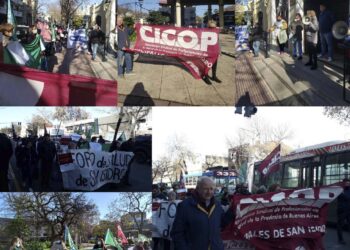 San Isidro: Marcha para reclamar el pase de lxs Lic. en Enfermería a la Ley de Carrera Profesional