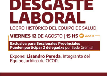 Charla sobre Desgaste Laboral para Seccionales Provinciales