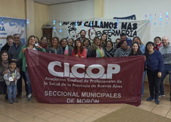 Importante Encuentro de Trabajadorxs de Enfermería del Municipio de Morón