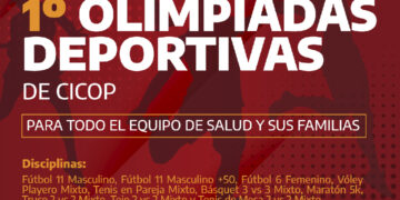 Se vienen las Primeras Olimpíadas Deportivas de CICOP