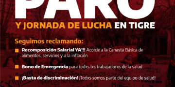 CICOP Tigre realizará un paro de 24 horas con Jornada de Lucha este miércoles 14/09