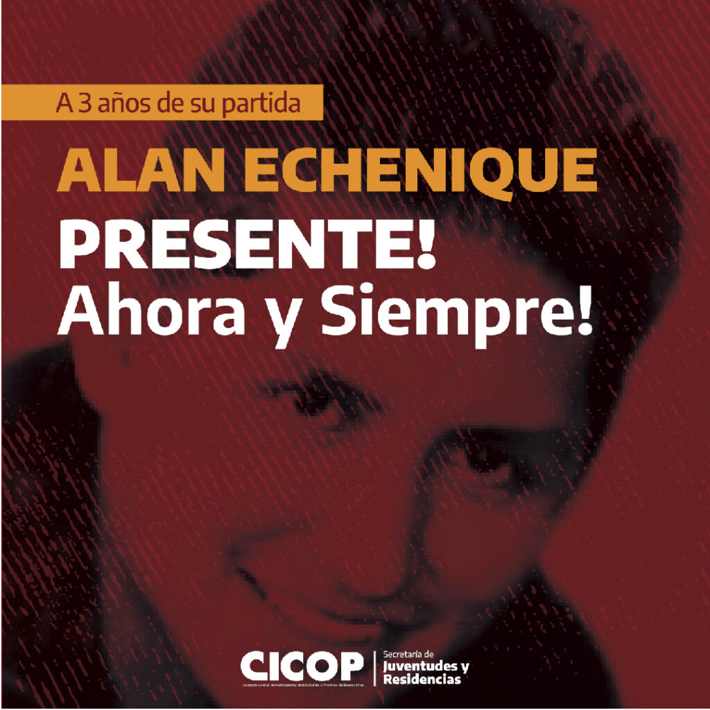 Alan Echenique, Presente!