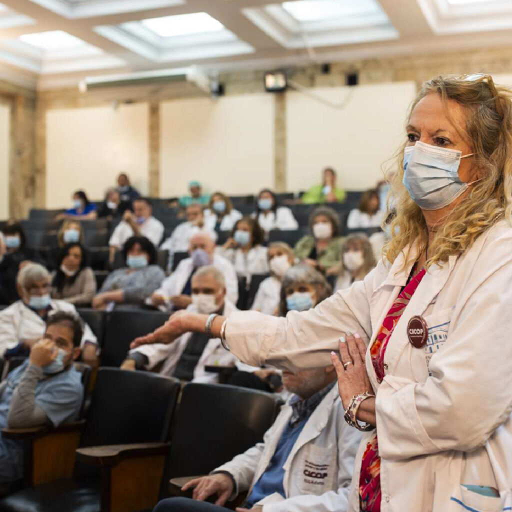 Se llevó adelante la Charla sobre Desgaste Laboral en el Hospital Evita de Lanús