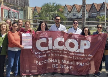 Profesionales de la salud pública de CICOP Tigre paran 72 horas los días 3, 4 y 5 de octubre