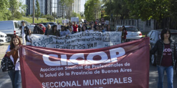 Importante Jornada de Lucha y Movilización de lxs Trabajadorxs de la Salud de Tigre
