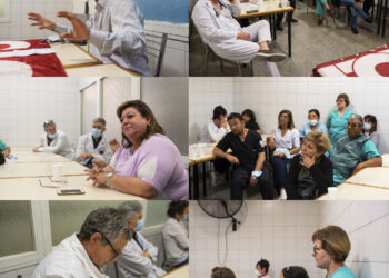 Se llevó a cabo la Charla sobre Desgaste Laboral en el Hospital Wilde