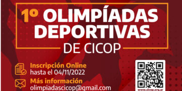 Cronograma de Actividades para las 1° Olimpíadas Deportivas de CICOP