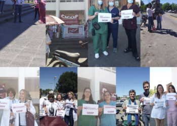 La Seccional del Hospital Simplemente Evita de La Matanza realizó una Radio Abierta para denunciar el vaciamiento progresivo de los planteles profesionales