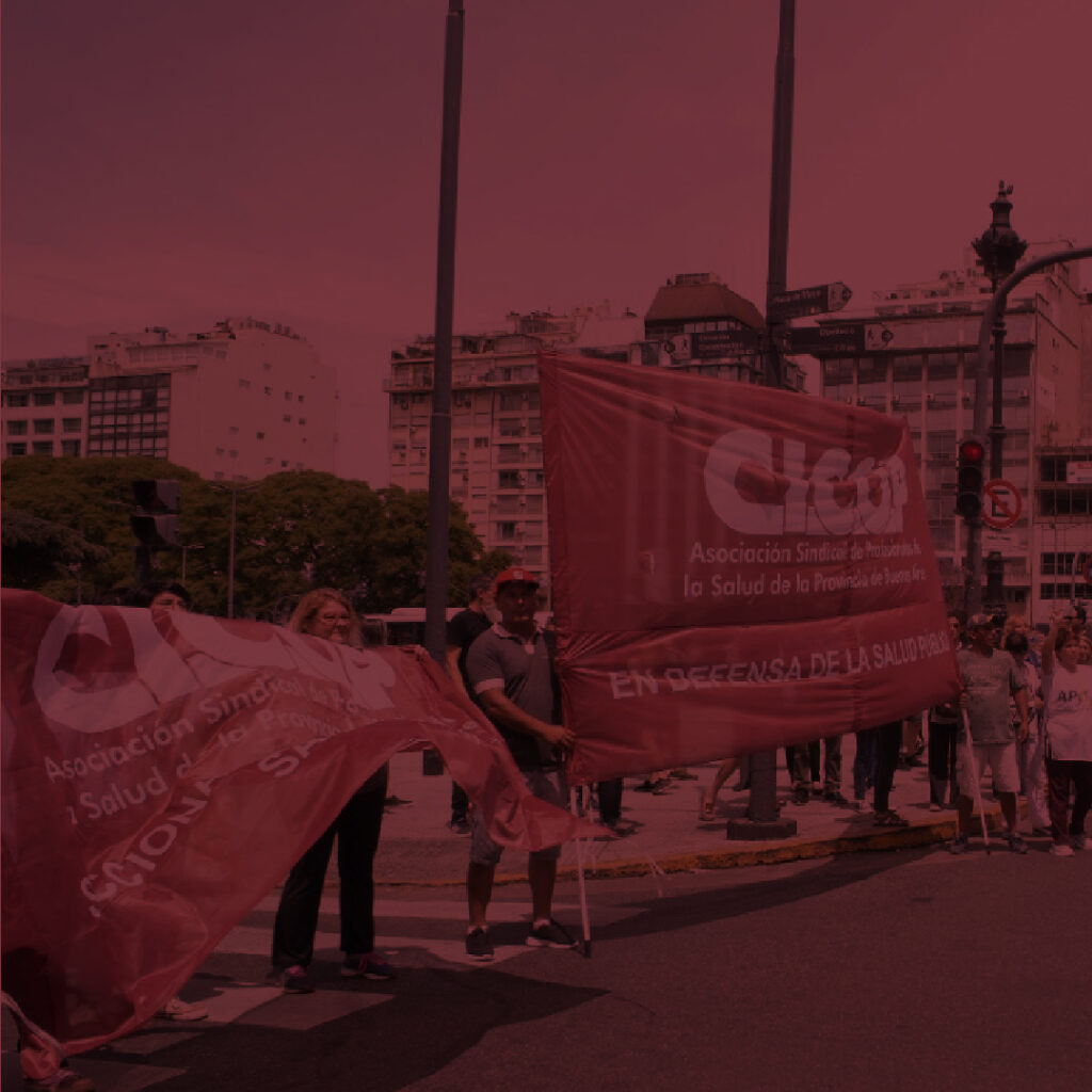 Continúa la Lucha del Equipo de Salud