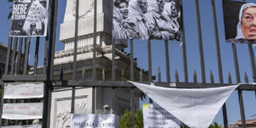 Acompañamos la ronda de las Madres en Plaza de Mayo