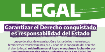 Aborto Legal: Garantizar el Derecho conquistado es responsabilidad del Estado