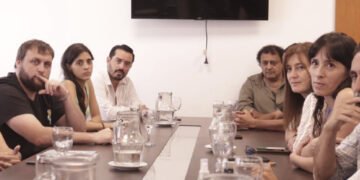 El Espacio Intersindical Salud, Trabajo y Participación de lxs Trabajadorxs se reunió con el Ministro Correa