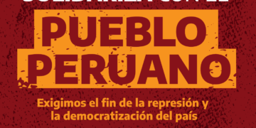 CICOP se solidariza con el pueblo peruano. Exigimos el fin de la represión y la democratización del país