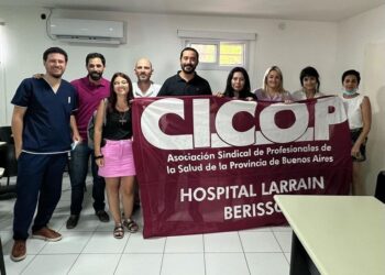 Reunión con la Seccional Larraín de Berisso