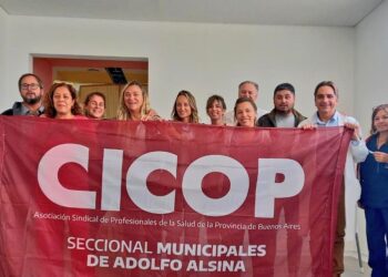 Autoridades provinciales de CICOP se reunieron con la reciente Seccional Municipales de Adolfo Alsina