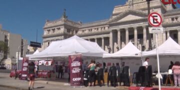 Movilización y Carpa Sanitaria frente al Congreso | 27.10.21