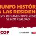 El Nuevo Reglamento de Residentes es una Realidad | 18.10.2022