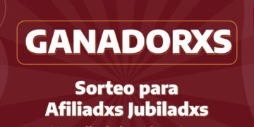 Ganadorxs del Sorteo para Afiliadxs Jubiladxs