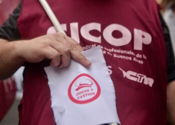 #24M: CICOP movilizó a Plaza de Mayo