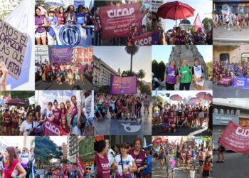 CICOP participó como todos los años del 8M