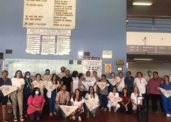 Emotivo homenaje a lxs Trabajadorxs de la Salud detenidxs-desaparecidxs por la dictadura genocida