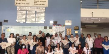 Emotivo homenaje a lxs Trabajadorxs de la Salud detenidxs-desaparecidxs por la dictadura genocida